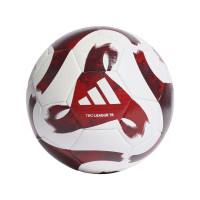 adidas 10er Ballpaket Tiro League Fußball weiß-rot unisex - Bild 1