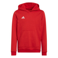 adidas Entrada 22 Sweat Hoodie Kapuzenpullover rot Kinder - Bild 1