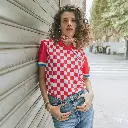 COPA Kroatien Retro Trikot 1990 weiß-rot