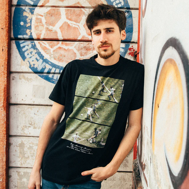 COPA Maradona x COPA 1986 Solo Tor T-Shirt schwarz