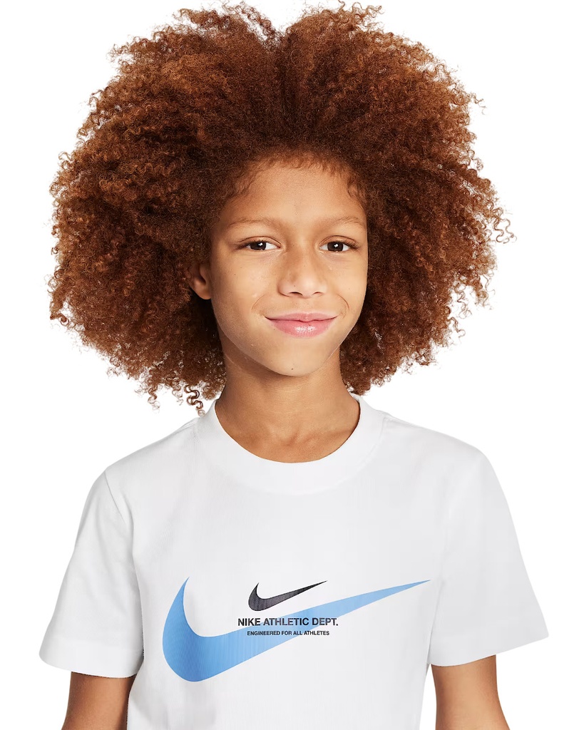 Nike Sportswear Grafik T-Shirt weiß Kinder