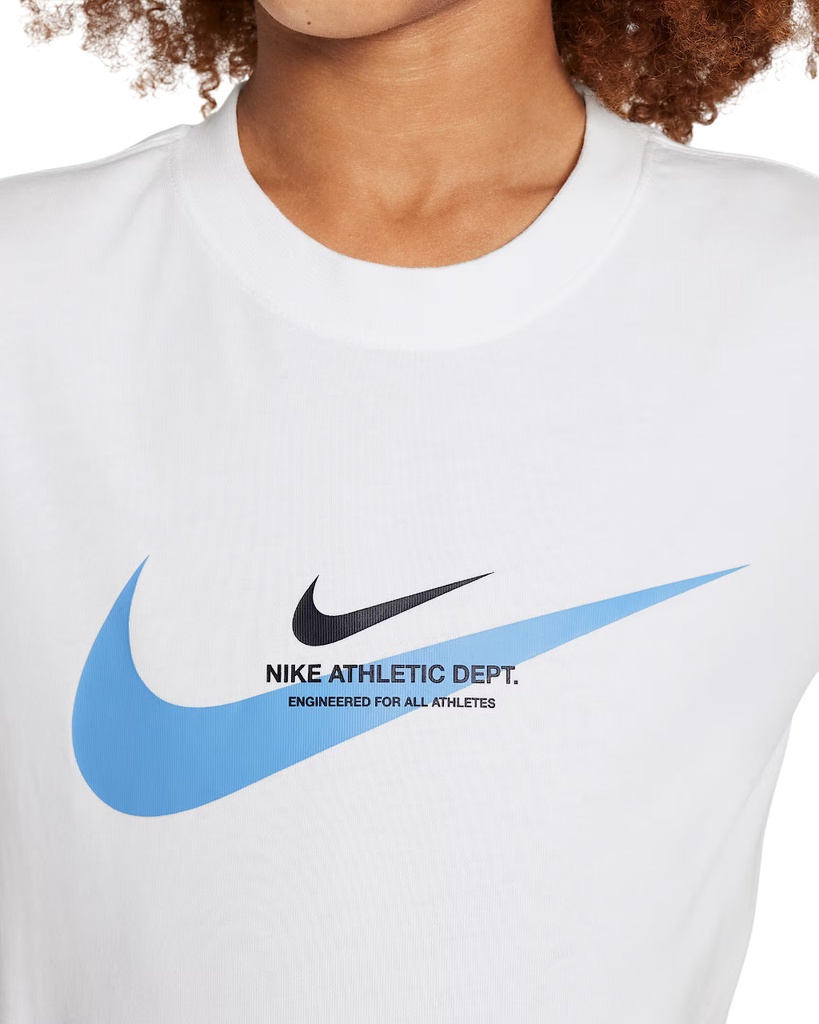 Nike Sportswear Grafik T-Shirt weiß Kinder