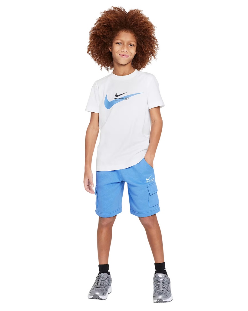 Nike Sportswear Grafik T-Shirt weiß Kinder