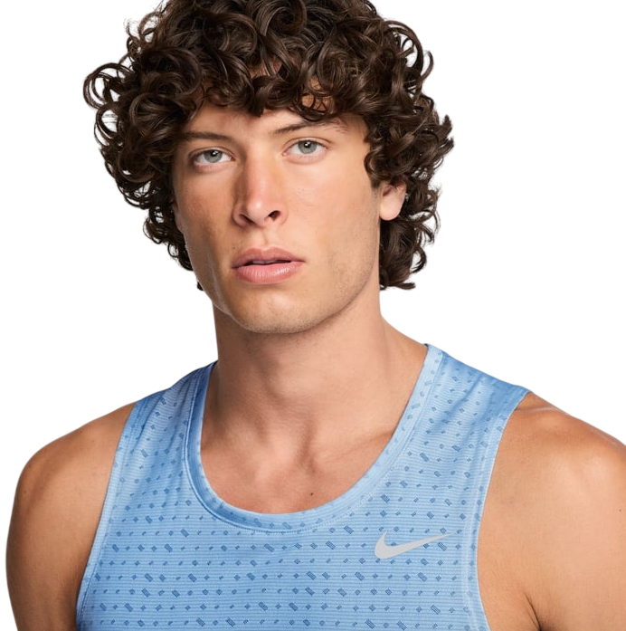 Nike Miler Breathe Dri-FIT Tanktop blau 