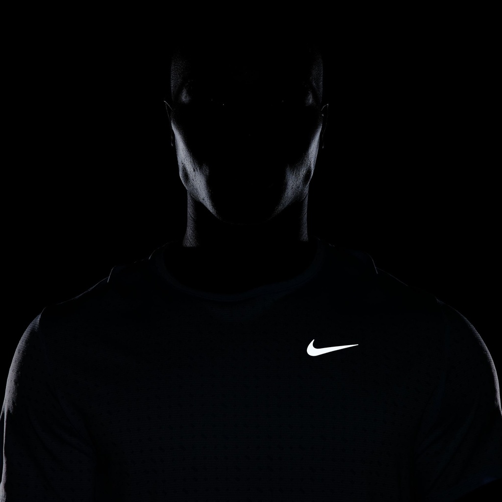 Nike Miler Breathe Laufshirt blau  