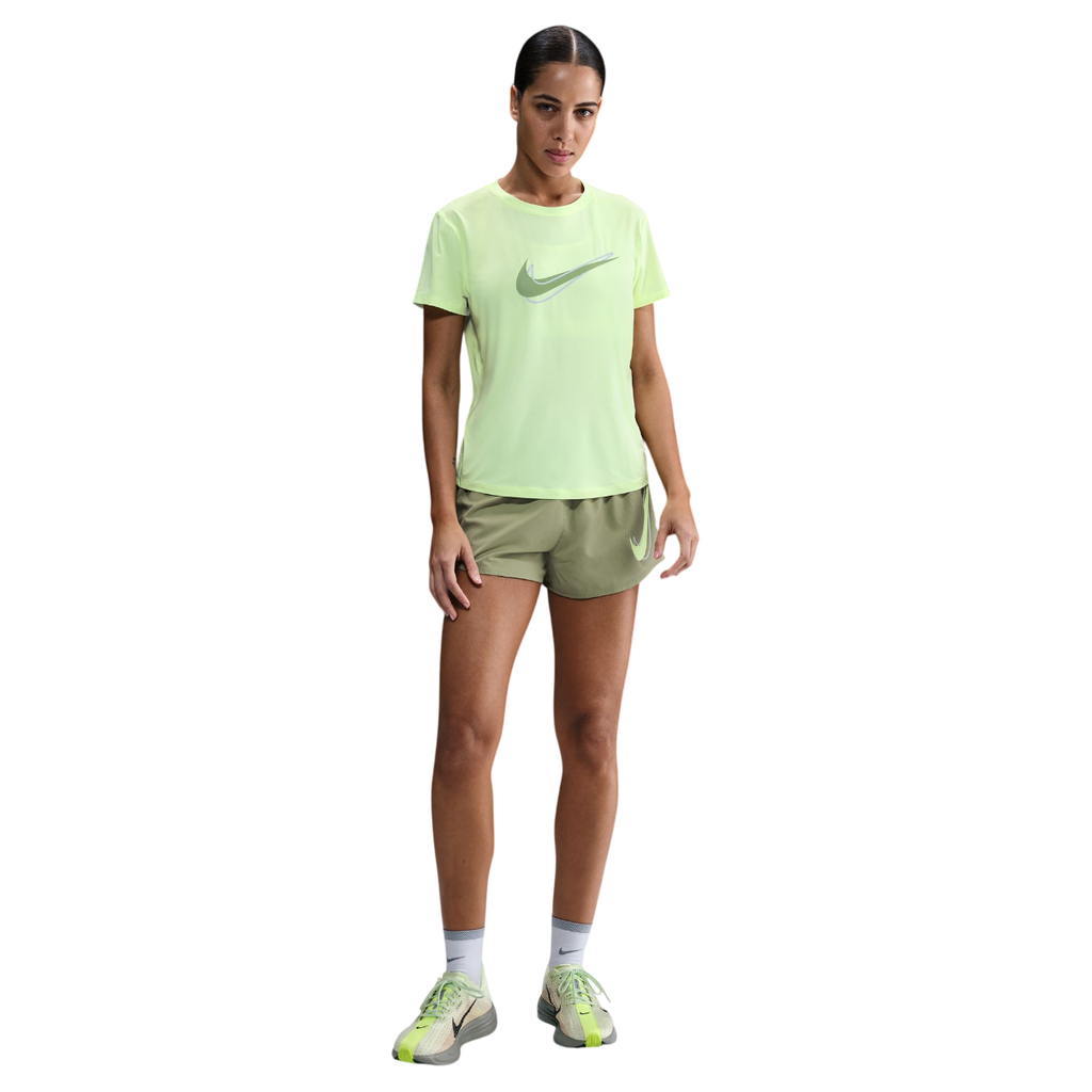 Nike One Swoosh Dri-Fit Laufshirt schwarz Damen