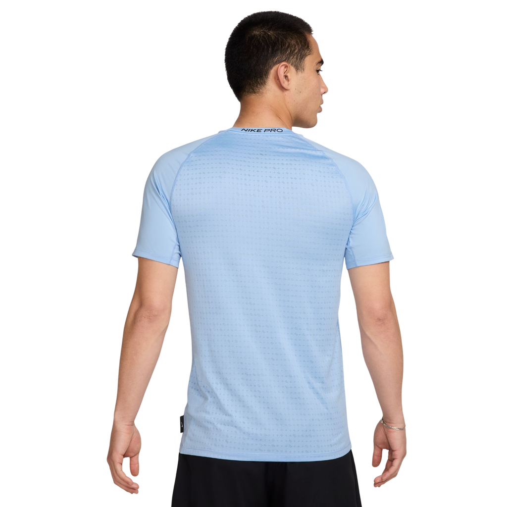 Nike Dri-Fit Miler Flash Laufshirt grau   