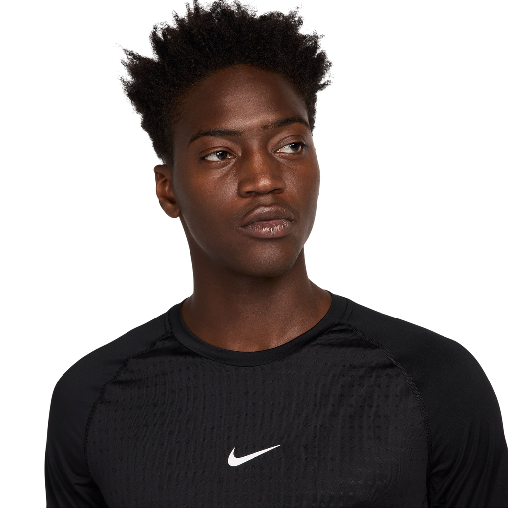 Nike Dri-Fit Miler Flash Laufshirt grau   