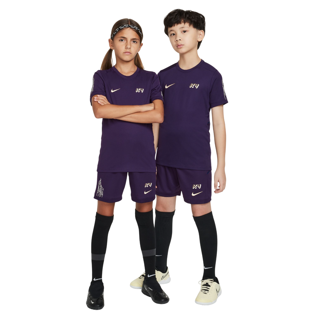 Nike Kylian Mbappé Academy Shorts lila Kinder  