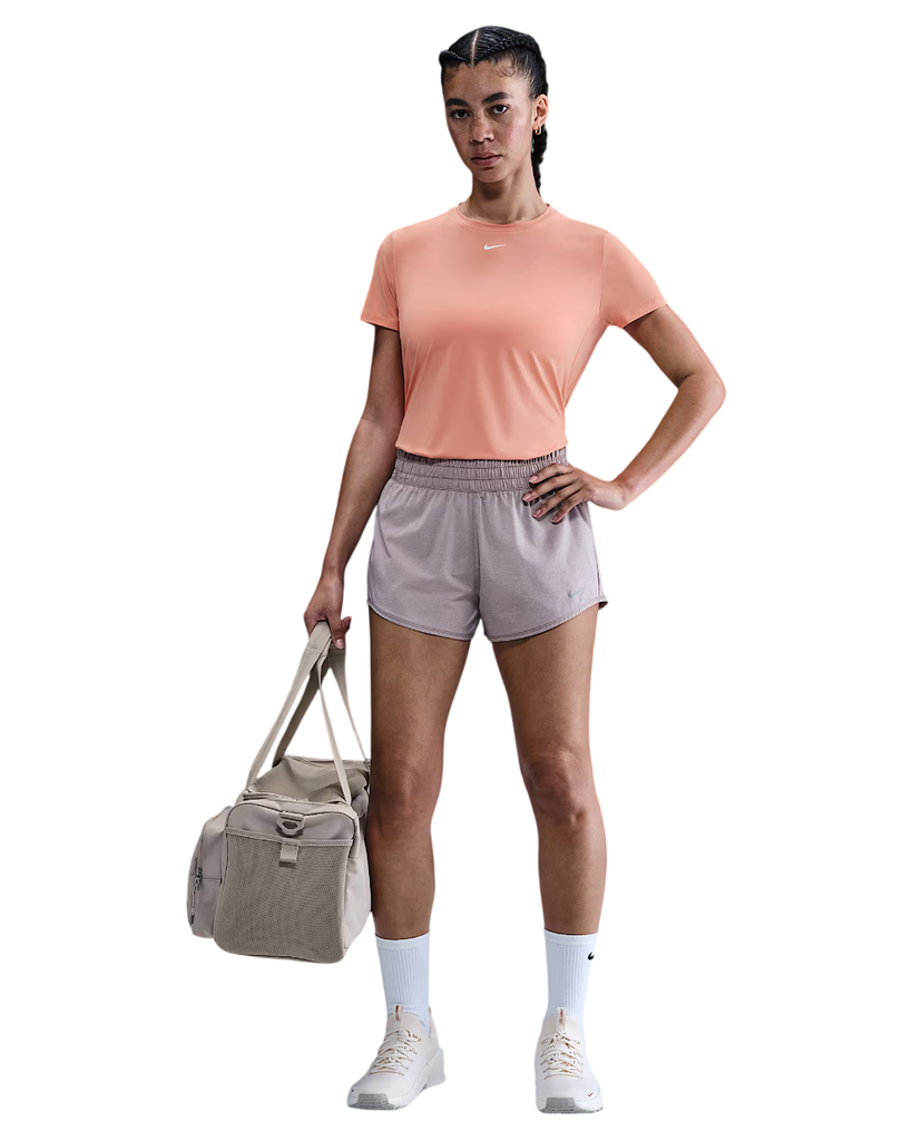 Nike One Classic Dri-FIT T-Shirt orange Damen