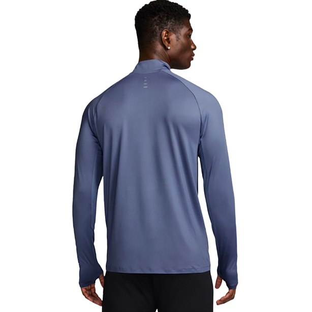 Nike Dri-FIT Stride Lauf Zip-Top blau
