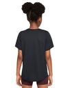 Nike One Tempo Dri-Fit Laufshirt schwarz Kinder  