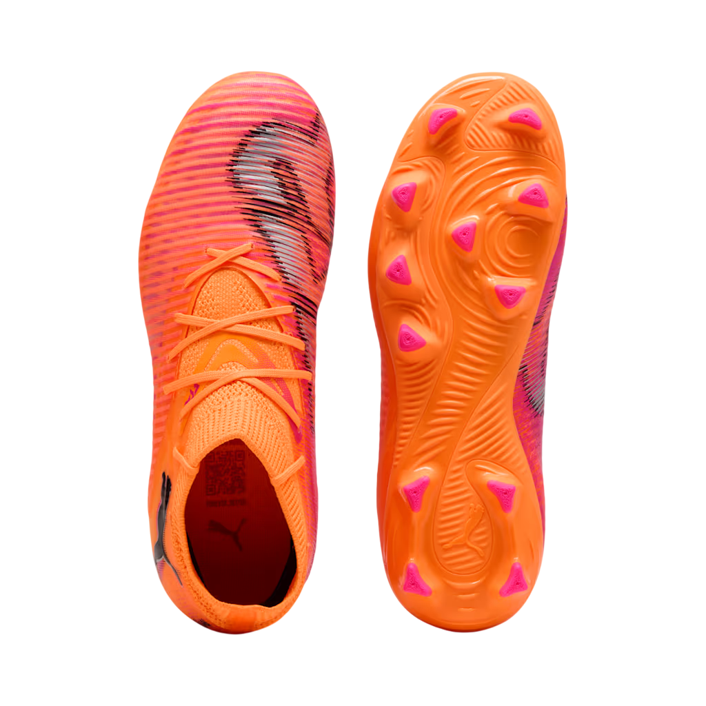Puma Future 8 Pro FG/AG Fußballschuhe orange Kinder 