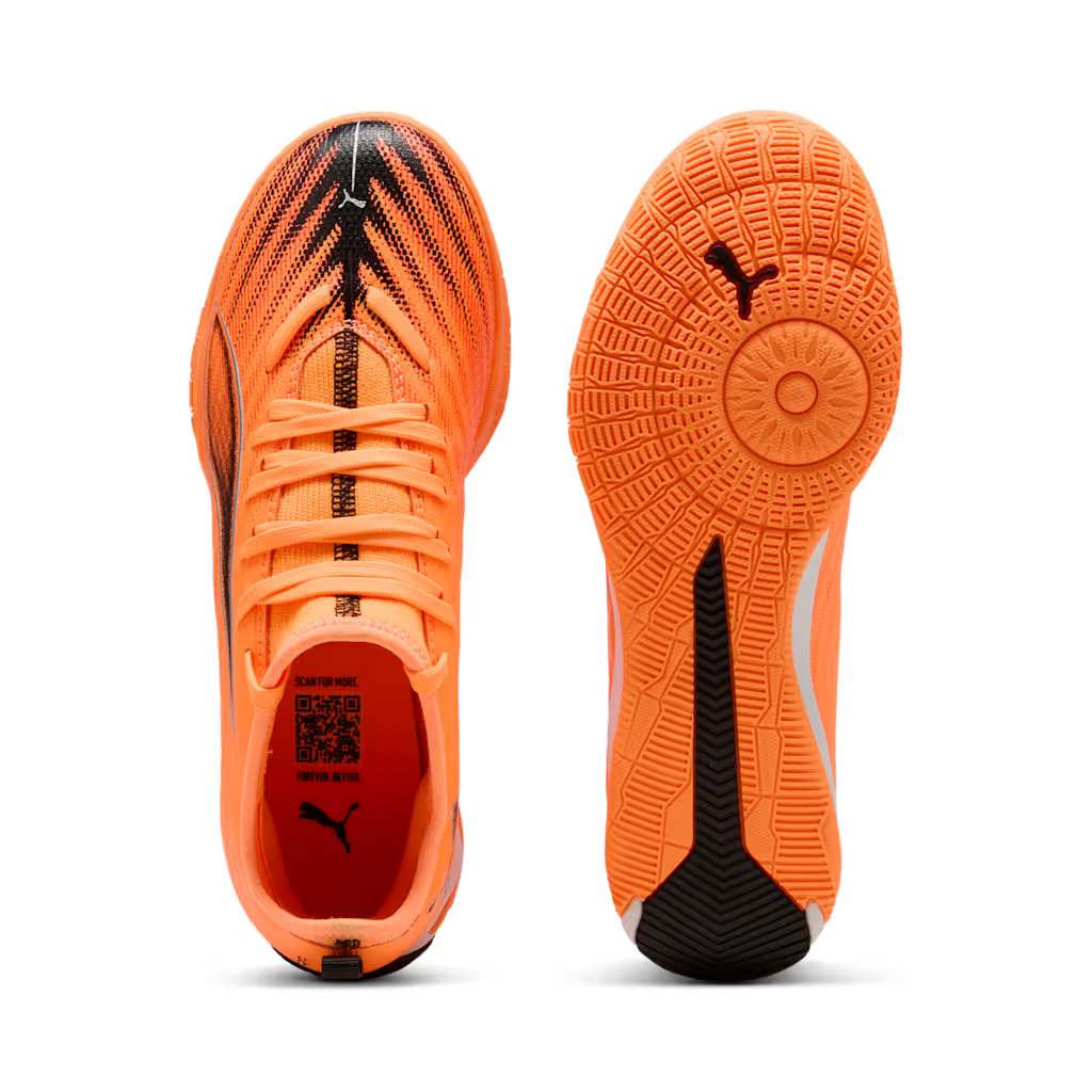 Puma Ultra 6 Match Mid Futsalschuhe orange Kinder    