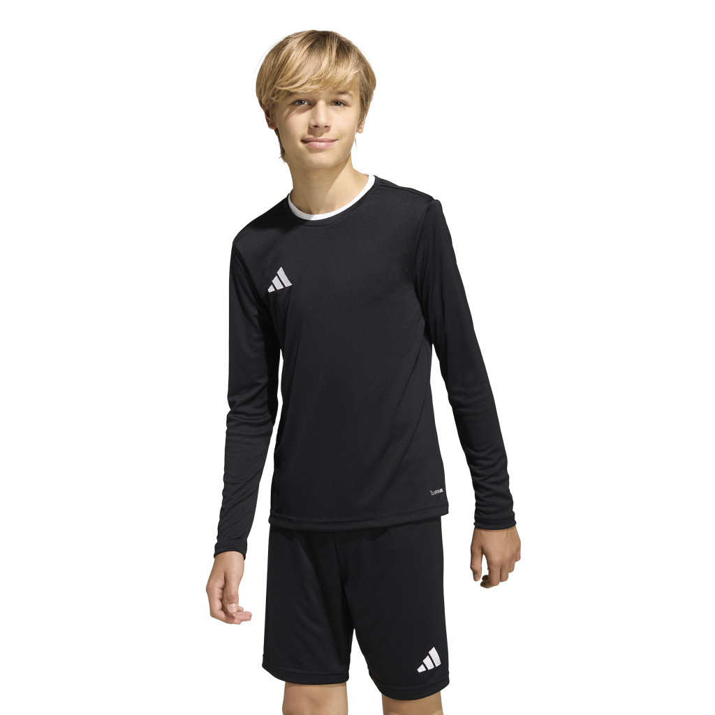 adidas Entrada 26 Trikot Langarm schwarz Kinder