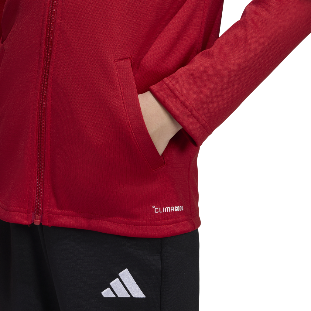 adidas Entrada 26 Trainingsjacke rot Kinder 