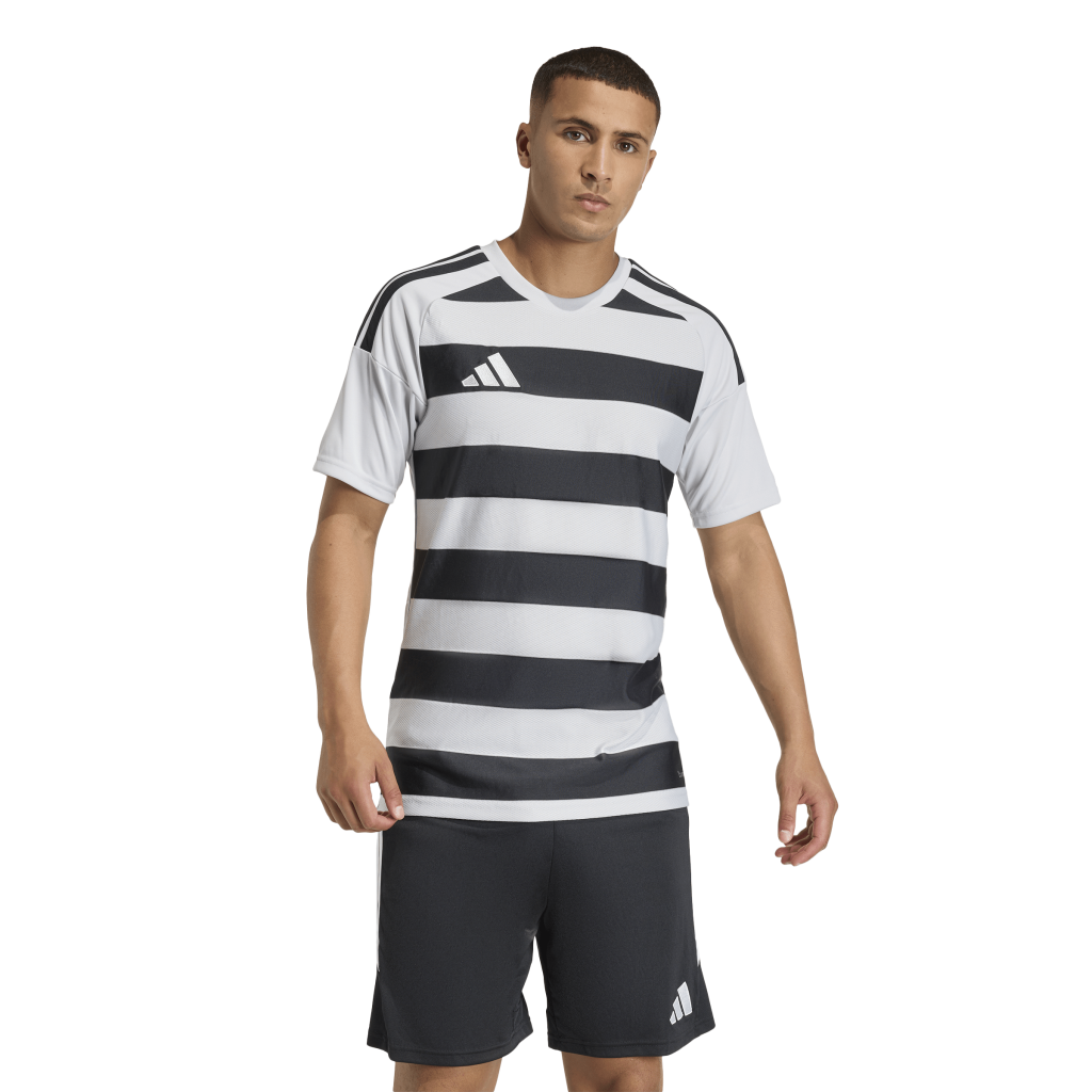 adidas Hooped 26 Trikot in Schwarz-Grau 