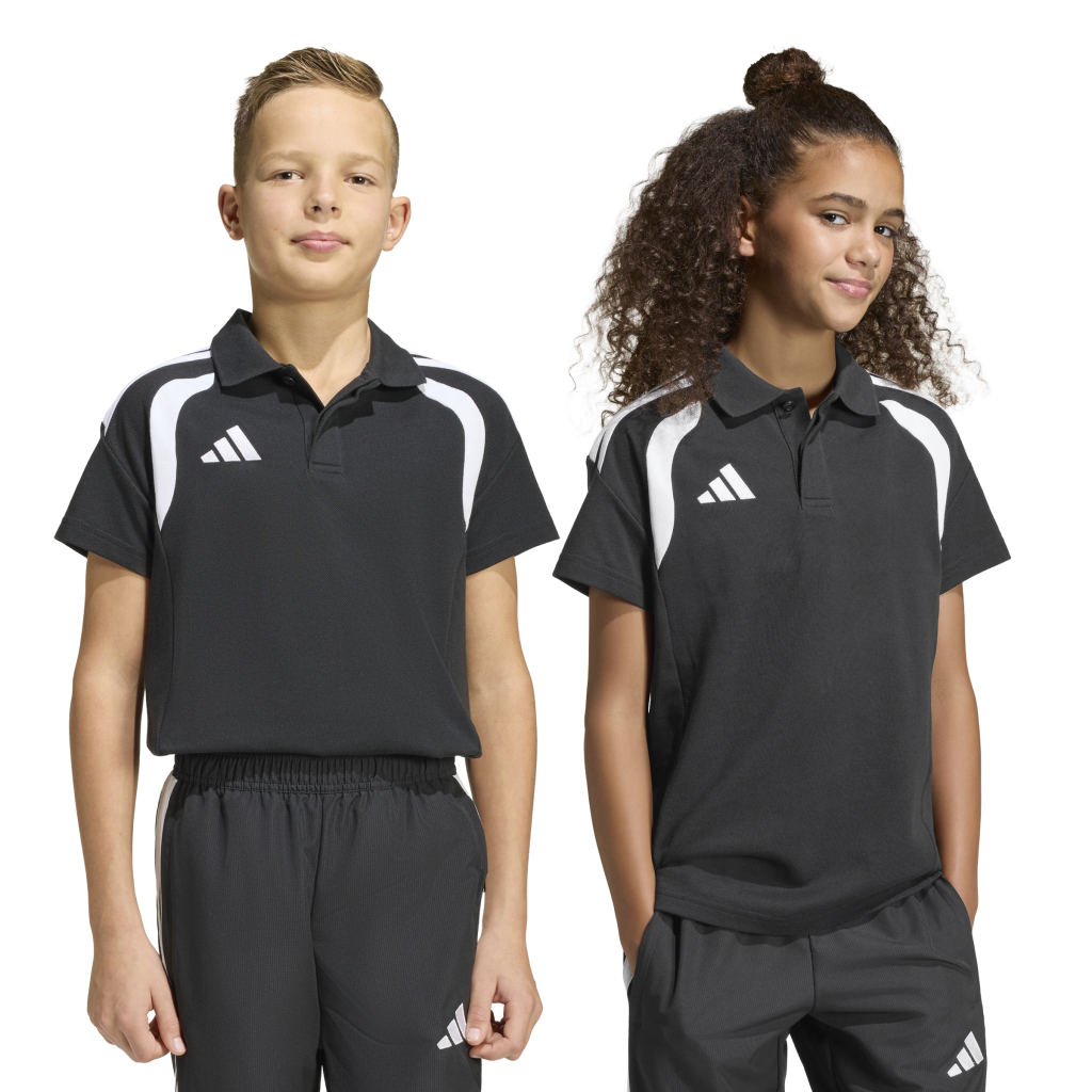 adidas Tiro 26 League Poloshirt schwarz Kinder