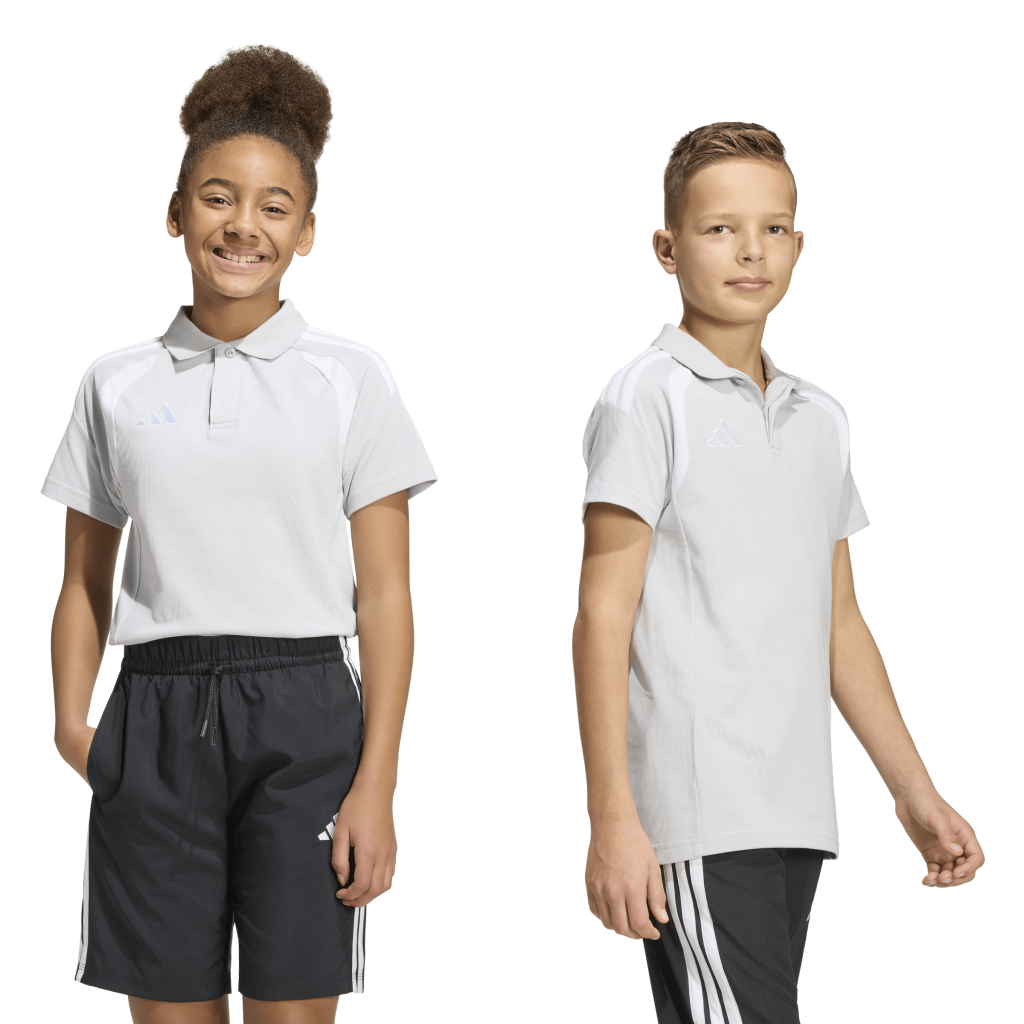 adidas Tiro 26 League Poloshirt grau Kinder