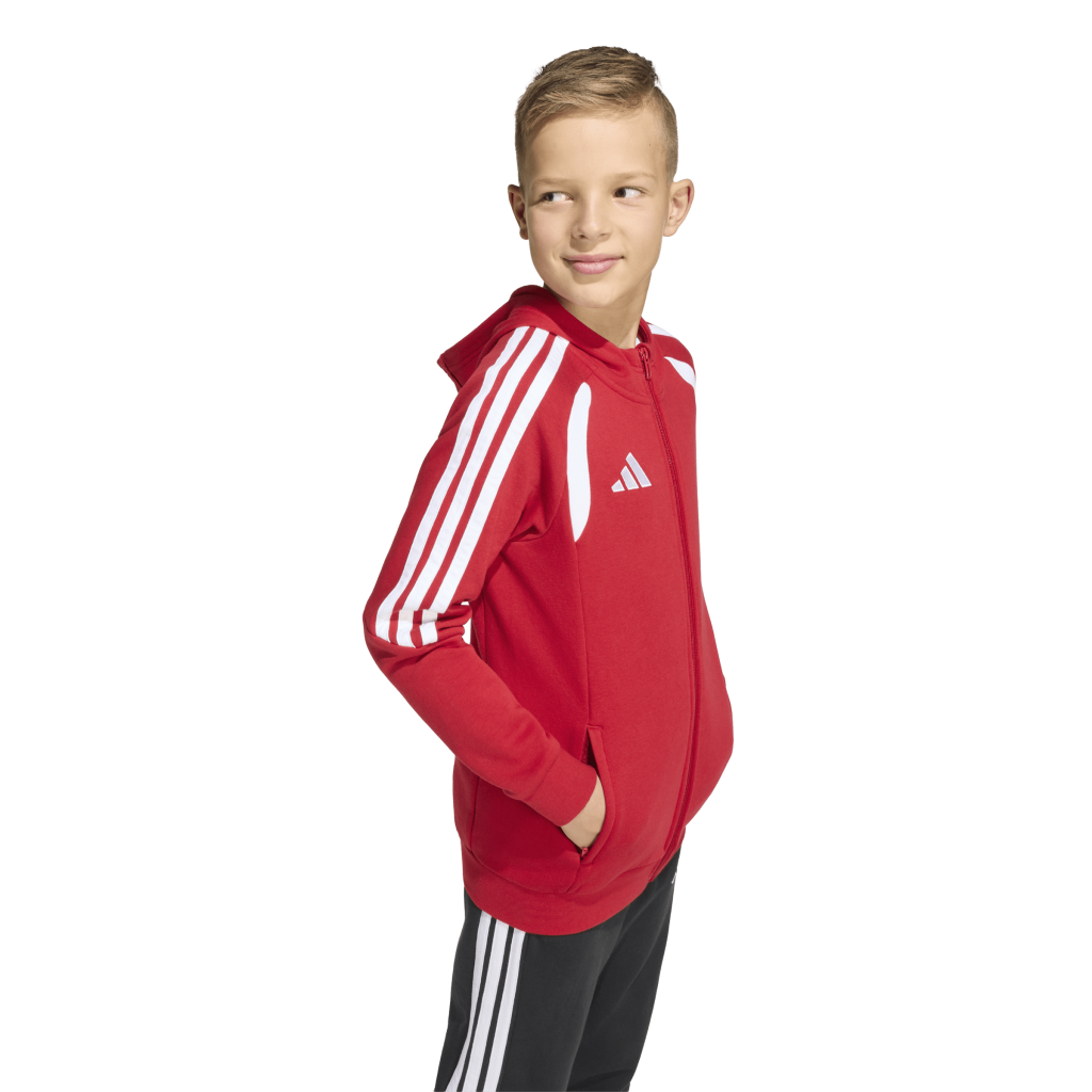 adidas Tiro 26 League Kapuzenjacke rot Kinder 