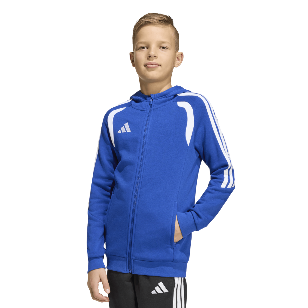 adidas Tiro 26 League Kapuzenjacke blau Kinder 