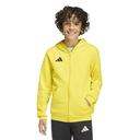 adidas Entrada 26 Fleece Kapuzenjacke gelb Kinder