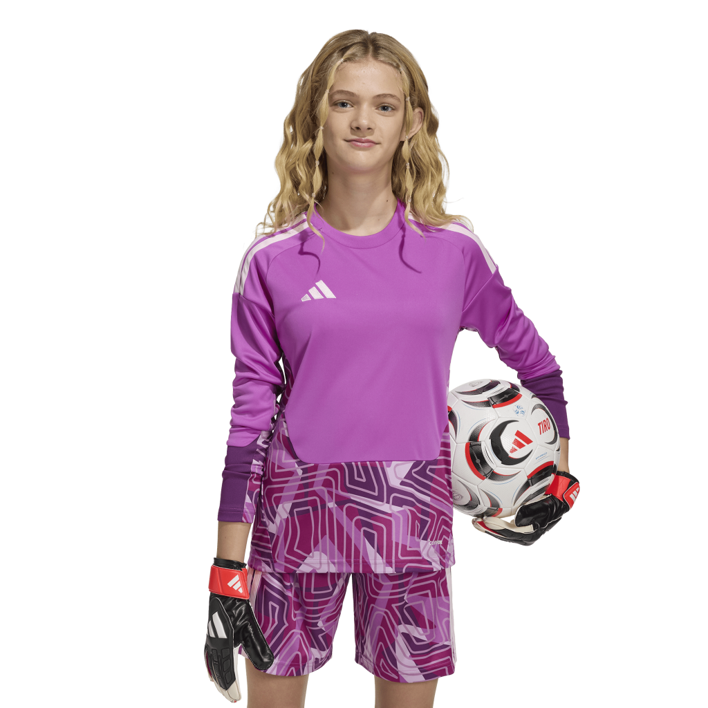 adidas Tiro 26 Competition Torwarttrikot Langarm lila Kinder