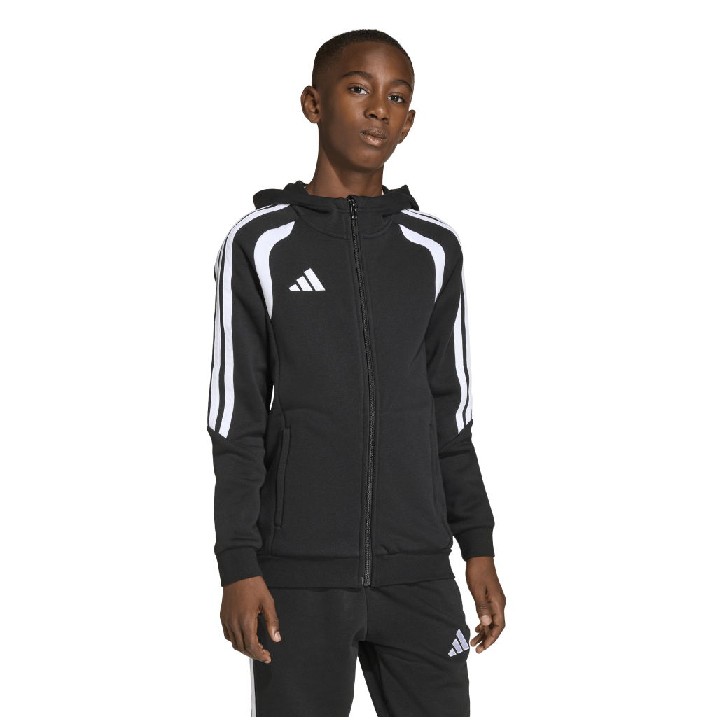 adidas Tiro 26 League Kapuzenjacke schwarz Kinder 