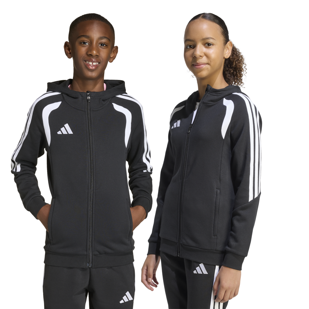 adidas Tiro 26 League Kapuzenjacke schwarz Kinder 