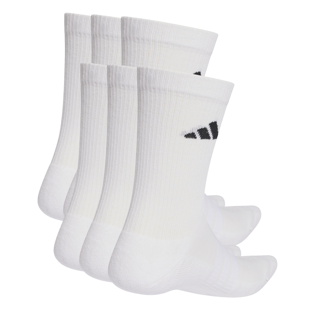 adidas Cushioned Crew Socken 6er Pack weiß