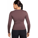 Nike One Dri Fit Funktionsshirt Langarm braun Damen