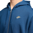 Nike Club Fleece Kapuzenjacke blau