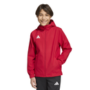 adidas Entrada 26 Allwetterjacke rot Kinder 