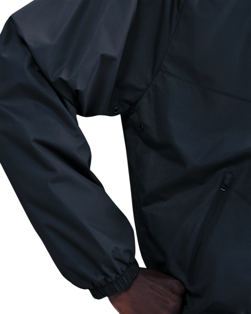 Nike Windrunner gefütterte Jacke schwarz 