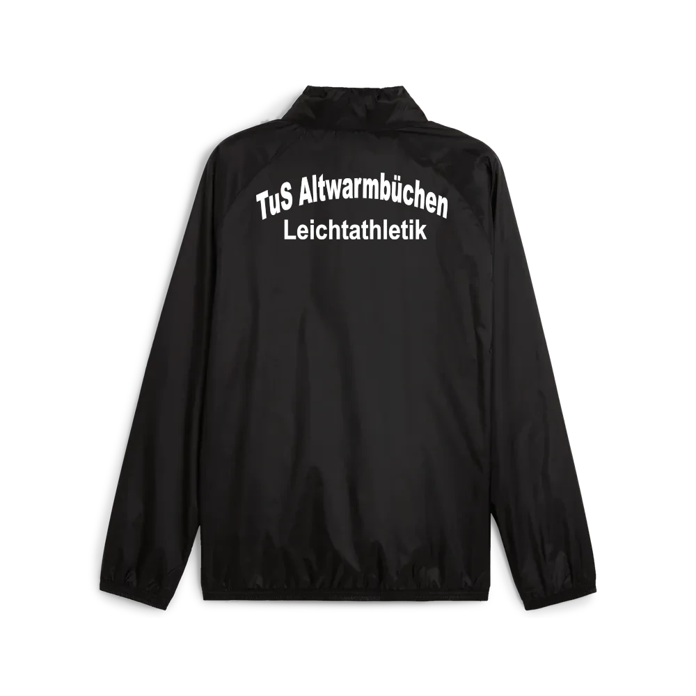 TuS Altwarmbüchen Puma teamGOAL Allwetter Jacke schwarz Kinder 
