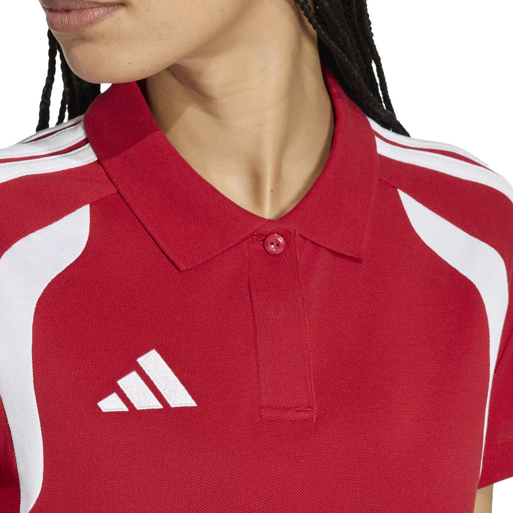 adidas Tiro 26 League Poloshirt rot Damen 