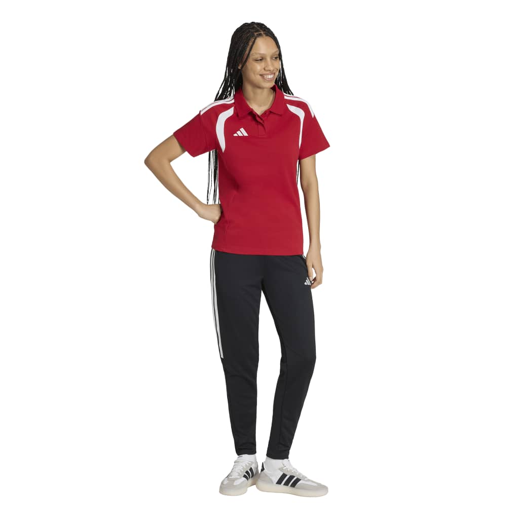 adidas Tiro 26 League Poloshirt rot Damen 