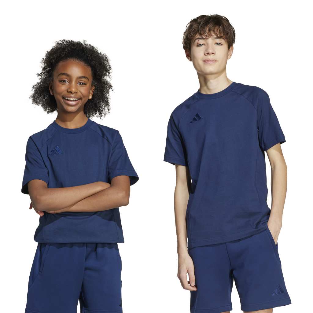 adidas Tiro 25 Travel T-Shirt blau Kinder 