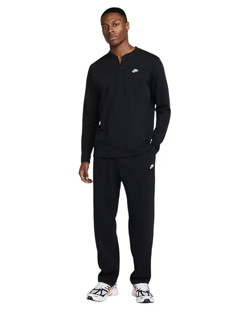 Nike Club French-Terry-Hose schwarz