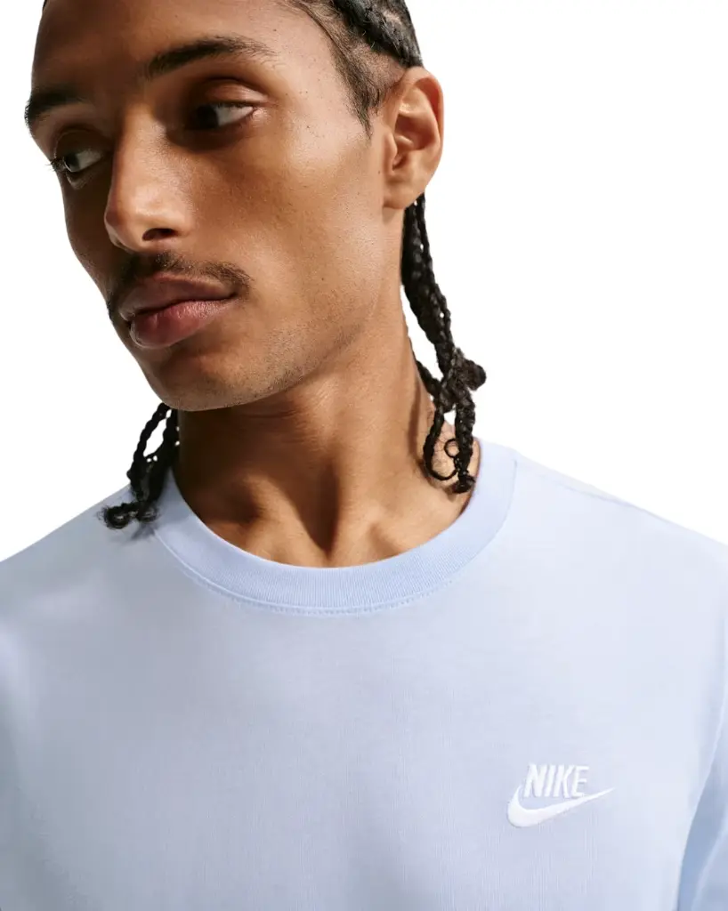 He.-T-Shirt M NSW CLUB TEE, HYDROGEN BLU