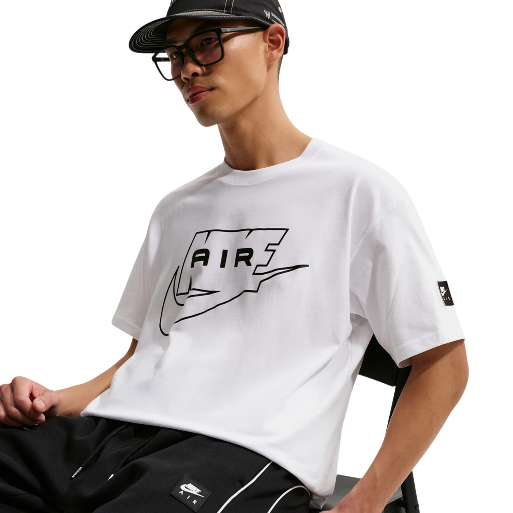 He.-T-Shirt U NSW TEE LSE NIKE AIR, WHIT