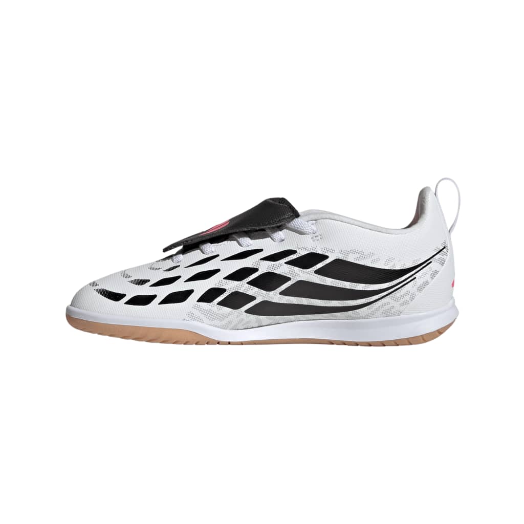 adidas Predator Club Fold-Over Tongue Indoor Fußballschuhe weiß Kinder