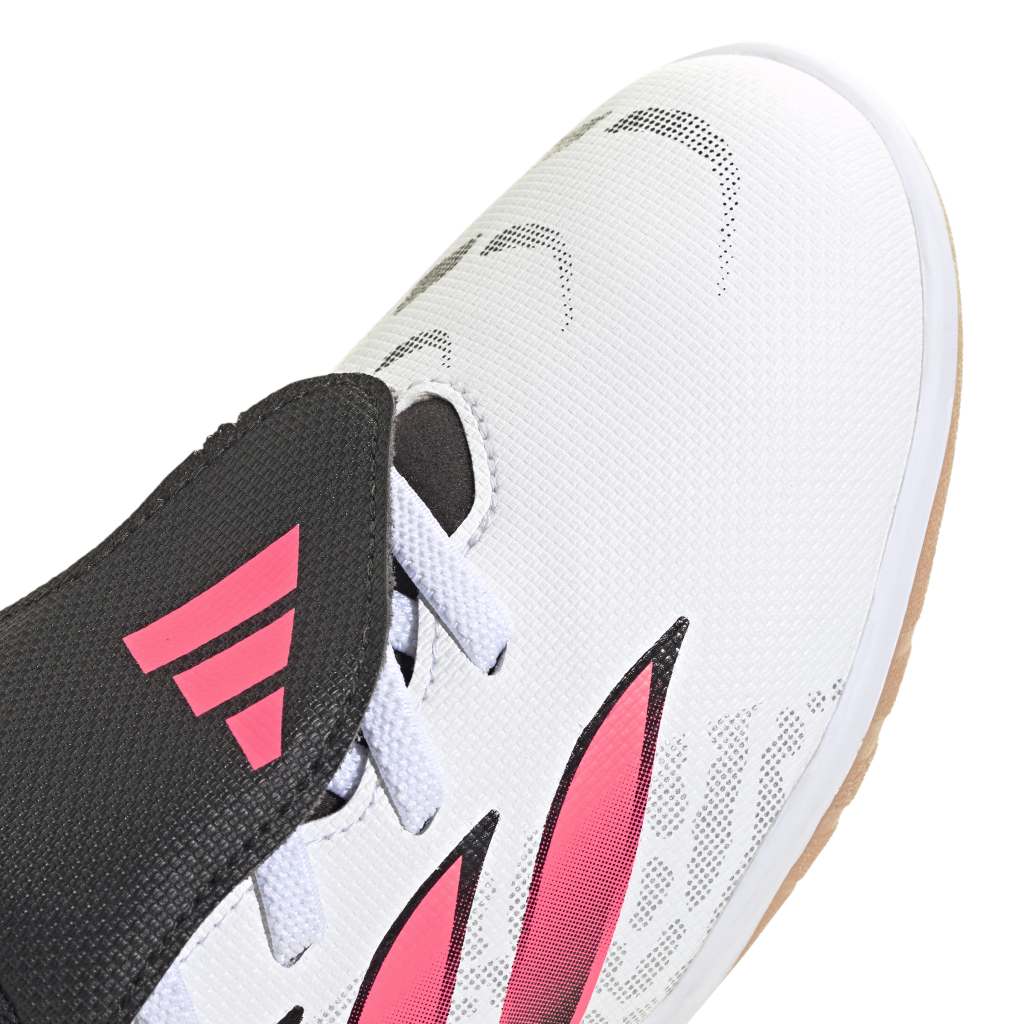 adidas Predator Club Fold-Over Tongue Indoor Fußballschuhe weiß Kinder