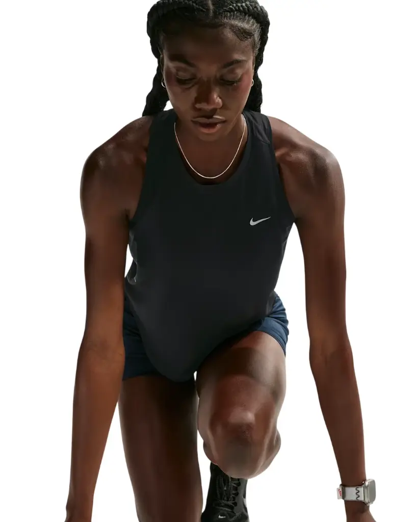 Nike Swift Dri-FIT Lauf-Tanktop schwarz Damen
