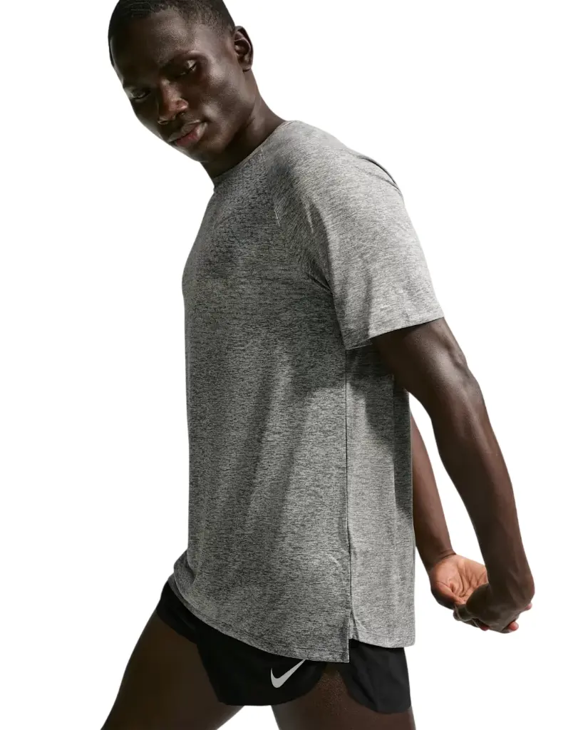 Nike Stride Dri-Fit ADV Laufshirt grau