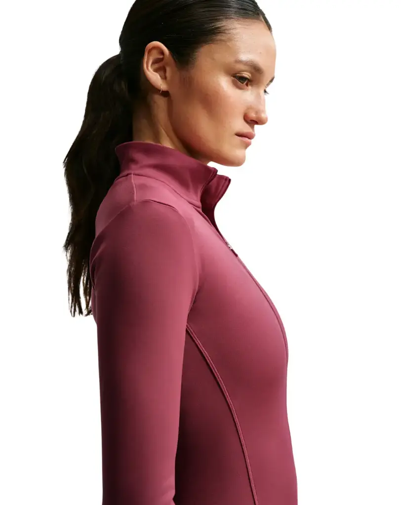 Nike One Fitted Dri-FIT Jacke pink Damen