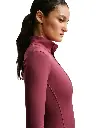 Nike One Fitted Dri-FIT Jacke pink Damen