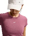 Nike Sportswear Chill Knit T-Shirt pink Damen