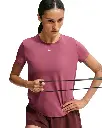 Nike One Classic Dri-FIT T-Shirt pink Damen 