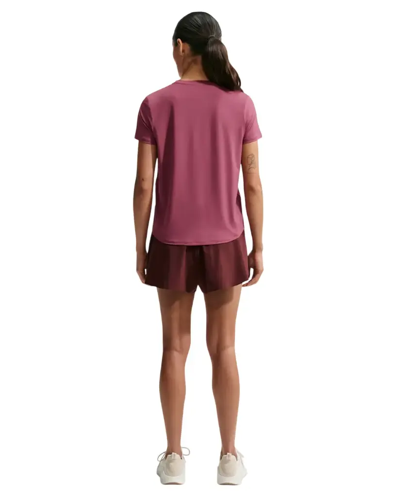 Nike One Classic Dri-FIT T-Shirt pink Damen 